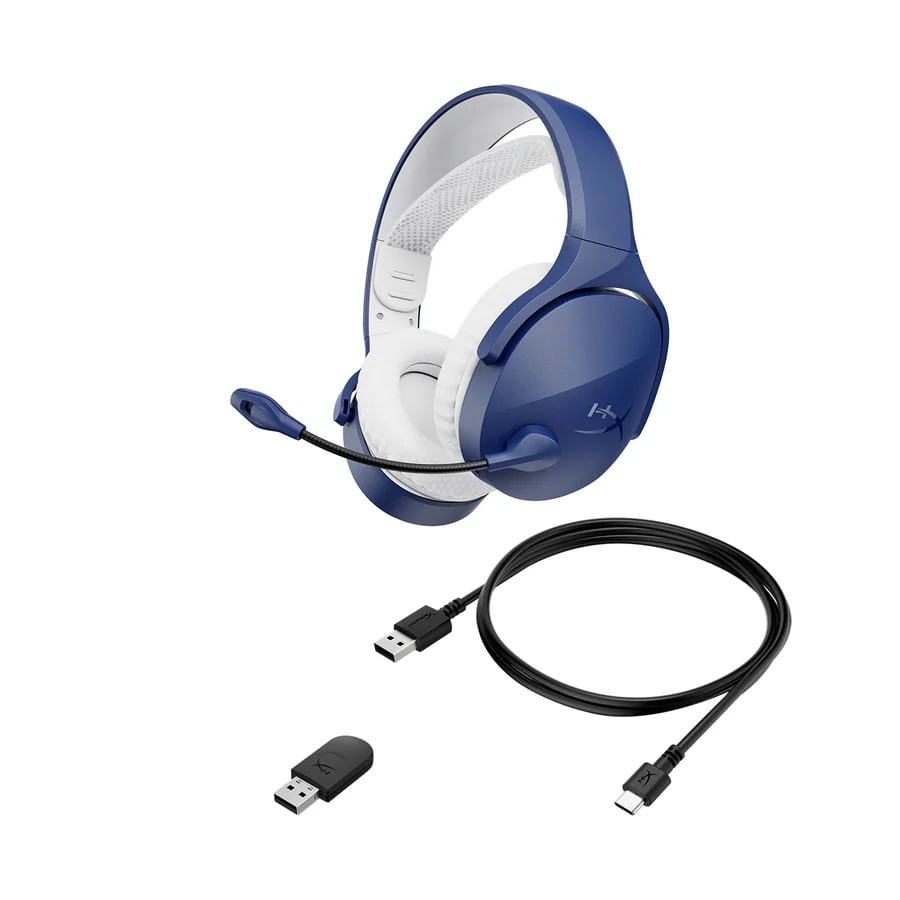 HyperX Cloud Jet Dual/BT/Modrá – Biela