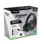 HyperX CloudX Stinger Core/Stereo/ANC/BT/Bezdrát/Šedá-zelená