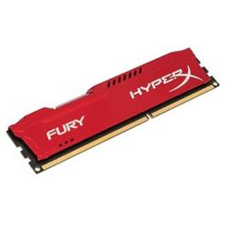 HyperX Fury 4GB 1866MHz DDR3 CL10 (10-10-10-30), červený chladič HX318C10FR/4 - Paměťové moduly