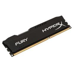HyperX Fury 8GB 1600MHz DDR3 CL10 (10-10-10-30), černý chladič HX316C10FB/8 - Paměťové moduly