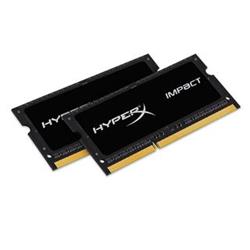 HyperX Impact DDR3L 16GB (Kit 2x8GB) 1866MHz CL11, SO-DIMM ,černý chladič HX318LS11IBK2/16 - Paměťové moduly