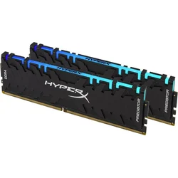 HyperX Predator DDR4 16GB (Kit 2x8GB) 16GB 3200MHz CL15 DIMM 1.35V, RGB chladič