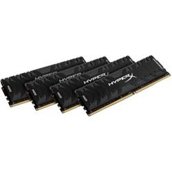 HyperX Predator DDR4 64GB (Kit 4x16GB) 3600MHz CL17 DIMM 1.35V, černý chladič HX436C17PB3K4/64 - Paměťové moduly