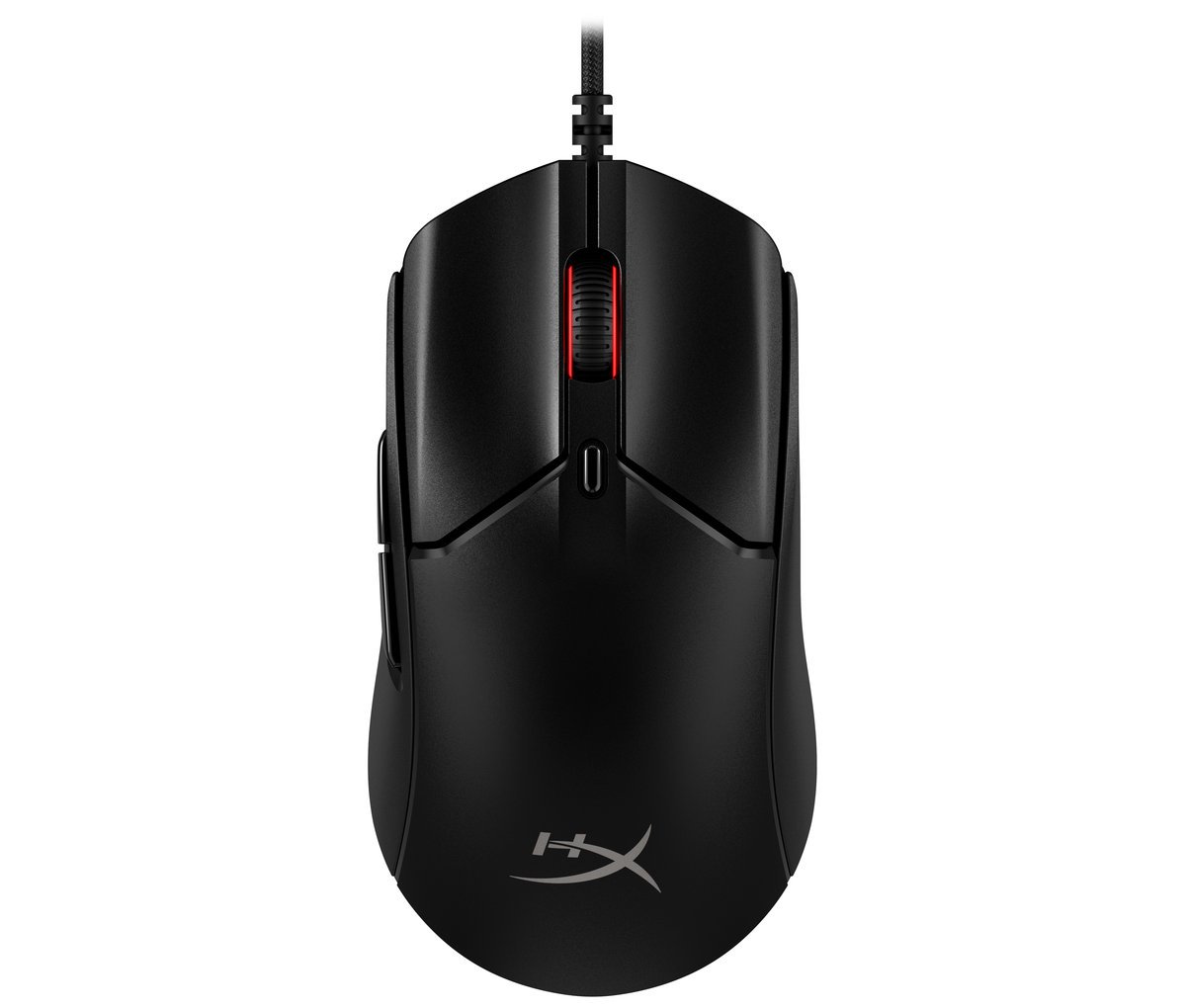 HyperX Pulsefire Haste 2/Herní/Optická/Pro praváky/26 000 DPI/Drátové USB-A/Černá