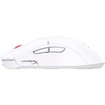 HyperX Pulsefire Haste 2 Mini/Herní/Optická/Pro praváky/26 000 DPI/Drátové/Bezdrátové/Bílá