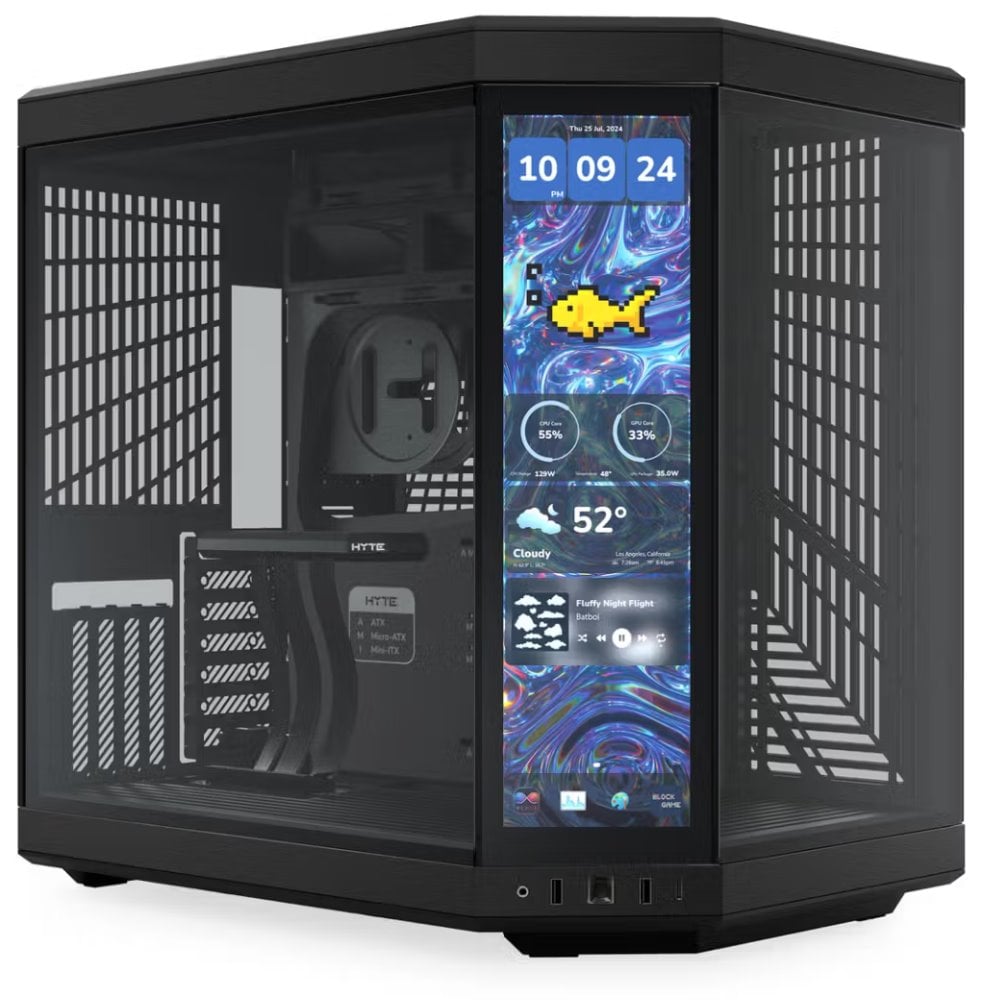 HYTE Y70 Touch Infinite Pitch Black
