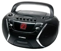 HYUNDAI Přenosný radiomagnetofon TRC791A, CD-R / RW, kazetový přehrávač, analogový AM/FM tuner