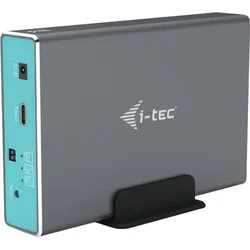 i-tec MySafe USB-C 3.1 Gen. 2 / USB 3.0, External case for 2x 2,5“ SATA HDD/SSD, RAID 0/1/JBOD