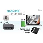 i-tec Thunderbolt 3 Travel Dock Dual 4K Display with Power Delivery 60W + i-tec Universal Charger 77