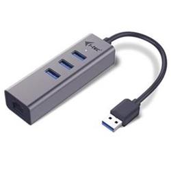 i-tec USB 3.0 Metal HUB 3 Port + Gigabit Ethernet