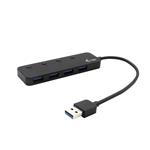 i-tec USB 3.0 Metal HUB 4 porty s prepínačmi na každom porte