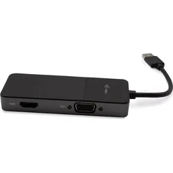 i-tec USB 3.0 / USB-C Dual HDMI and VGA Video Adaptér U3VGAHDMIADA