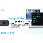 i-tec USB 3.0/USB-C/Thunderbolt, 2x HDMI Dokovacia stanica, PD 85W