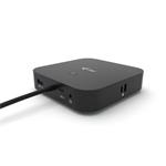 i-tec USB-C HDMI DP Docking Station with Power Delivery 100 W + i-tec Universal Charger 77W