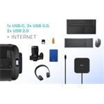 i-tec USB-C HDMI DP Docking Station with Power Delivery 100W