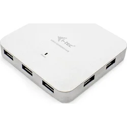 i-tec USB-C Metal Charging HUB 7x USB 3.0 + Power Delivery 60W C31HUBMETAL7