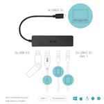 i-tec USB-C Metal HUB 2x USB 3.0 2x USB-C