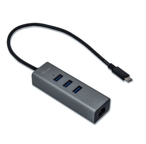 i-tec USB-C Metal HUB 3 Port + Gigabit Ethernet C31METALG3HUB