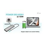 i-tec USB-C Metal Nano 2x HDMI Docking Station, PD 100W