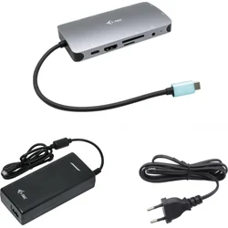 i-tec USB-C Metal Nano Dock HDMI/VGA s LAN, Power Delivery 100W napájanie 112W