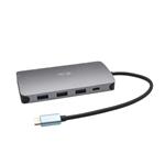 i-tec USB-C Metal Nano Dock HDMI/VGA s LAN, Power Delivery 65W napájanie 77W