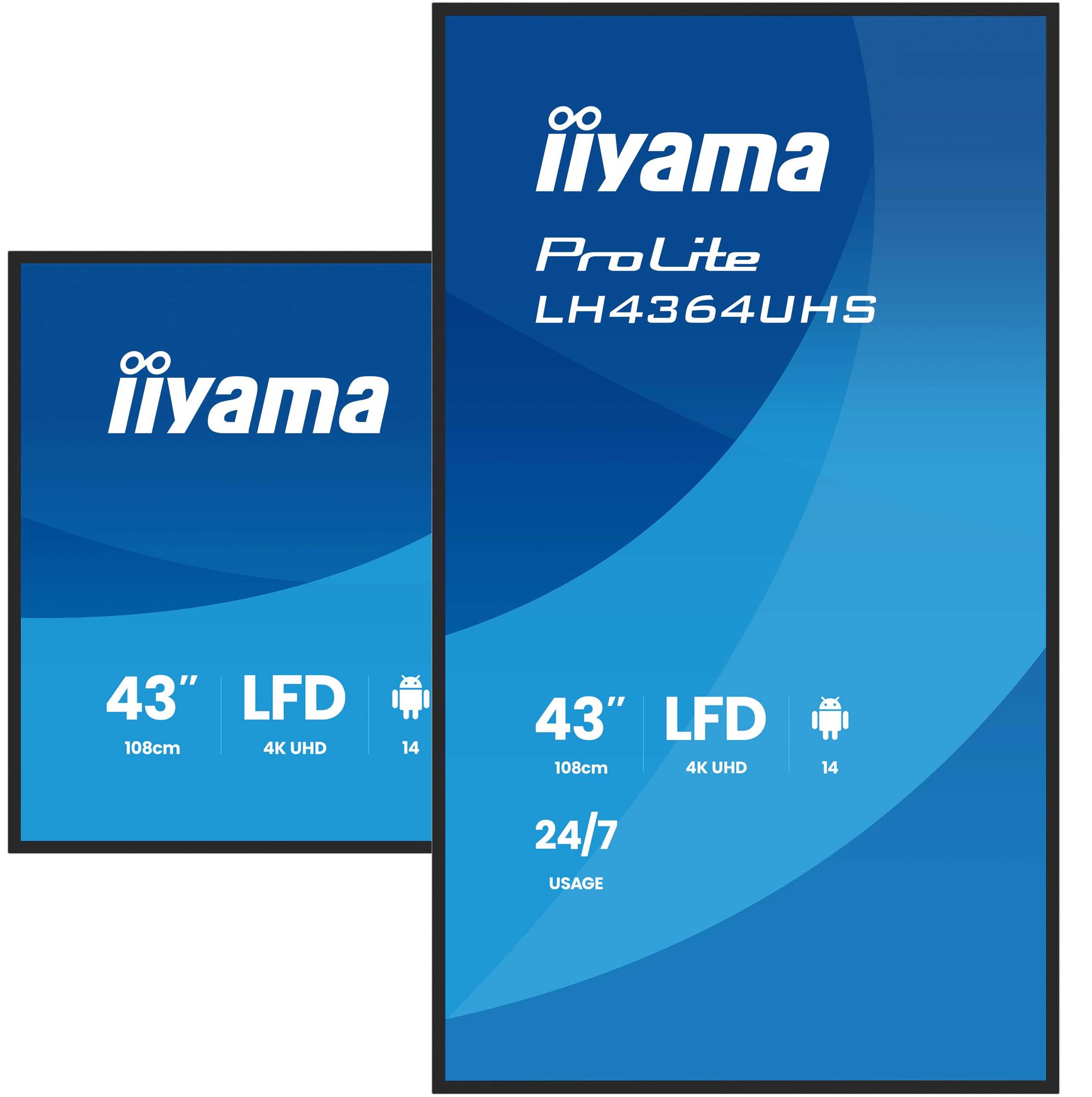 iiyama LH4364UHS-B1AG 43"