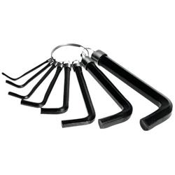 Imbusové kľúče, SET, 2 - 10 mm, 8 ks