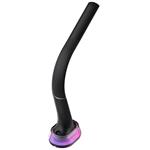IMMAX LED stolní lampička CORELLA černá + stříbrné prvky