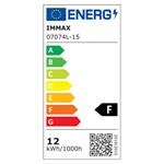 IMMAX NEO CANTO SMART stropní svítidlo 15x15cm 12W černé Zigbee 3.0, TUYA