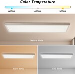 Immax NEO LITE FRAME Smart stropné svietidlo 120 x 30 cm, biele