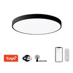 IMMAX NEO LITE SEMPLICI SMART stropné svietidlo 50cm 48W 3468 lm, s podporou BEACON, Wi-Fi, TUYA, čierne