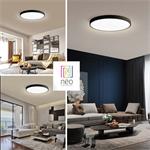 IMMAX NEO LITE SEMPLICI SMART stropné svietidlo, BEACON, 100cm, 128W, 9088lm, čierne, Wi-Fi, TUYA