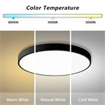IMMAX NEO LITE SEMPLICI SMART stropné svietidlo, BEACON, 80cm, 96W, 6912lm, čierna, Wi-Fi, TUYA