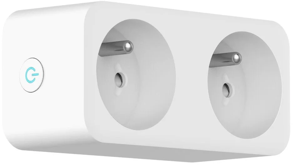 IMMAX NEO LITE SMART chytrá vnitřní 2 zásuvka s kolíkem (typ E)