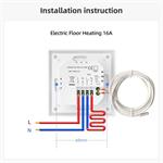 IMMAX NEO LITE SMART termostat Nexa pre elektrické podlahové vykurovanie
