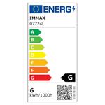 IMMAX NEO PARED Smart černé bodové stropní nástěnné svítidlo venkovní GU10 RGB, CCT, Wi-Fi, TUYA