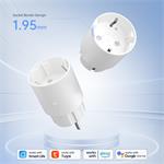 IMMAX NEO SMART chytrá vnitřní zásuvka THIN bez kolíku (typ F)