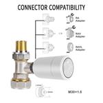 Immax NEO Smart Termostatická hlavica Zigbee 07732L