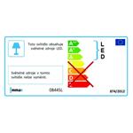 IMMAX vonkajšie solárne LED osvetlenie TERRACE/ 1,5W/ 30lm/ IP68/ 110x110x22mm/ čierna