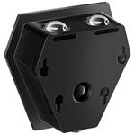 IMMAX WALL-2 vonkajšie solárne nástenné svetlo LED so svetelným senzorom, 2 W