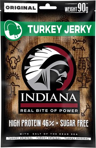 INDIANA Jerky krůtí Original ZIP 90g
