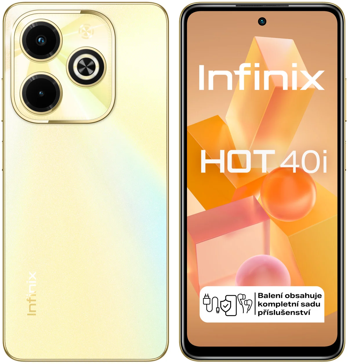 Infinix Hot 40i 8+256GB Horizon Gold