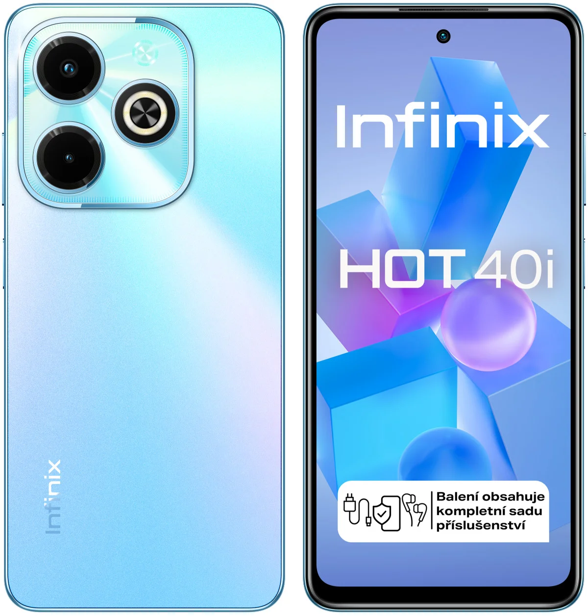 Infinix Hot 40i 8+256GB Palm Blue