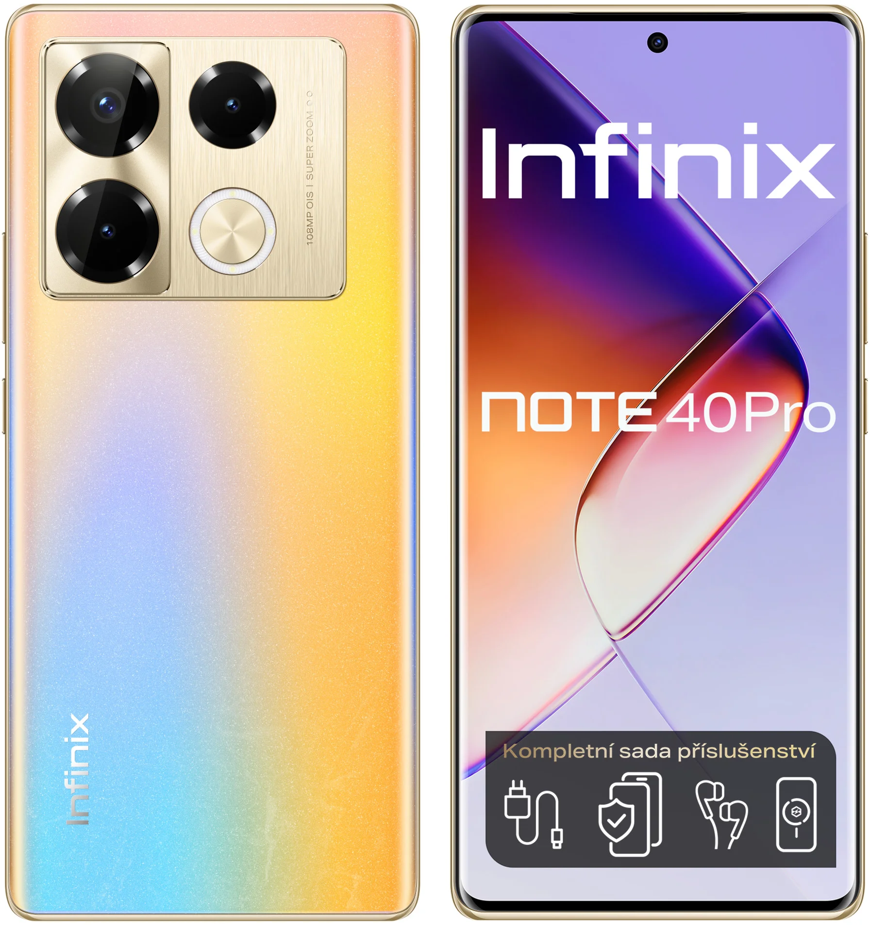 Infinix Note 40 Pro 12+256GB Titan Gold
