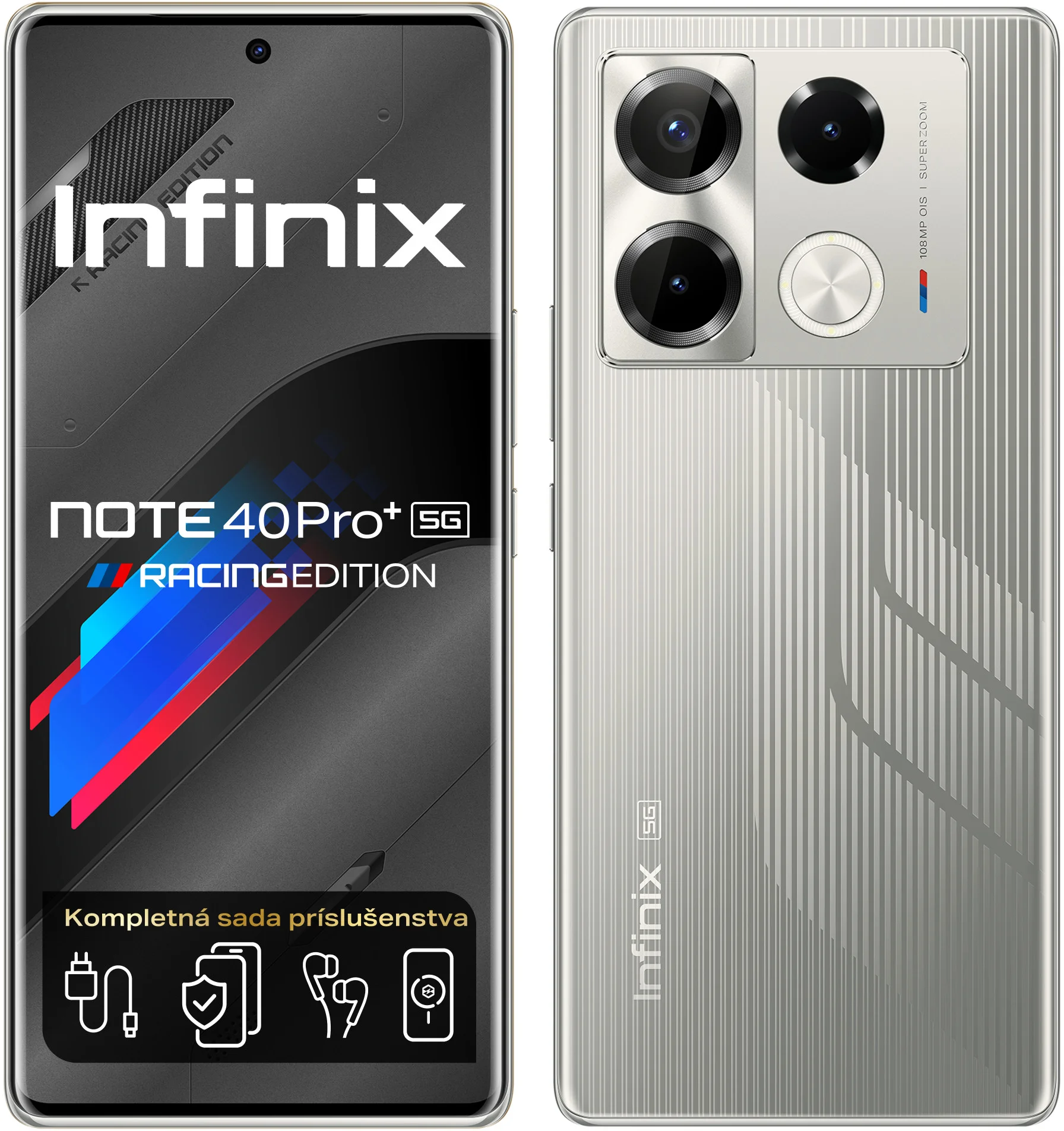 Infinix Note 40 Pro+ 5G 12+256GB Racing Grey