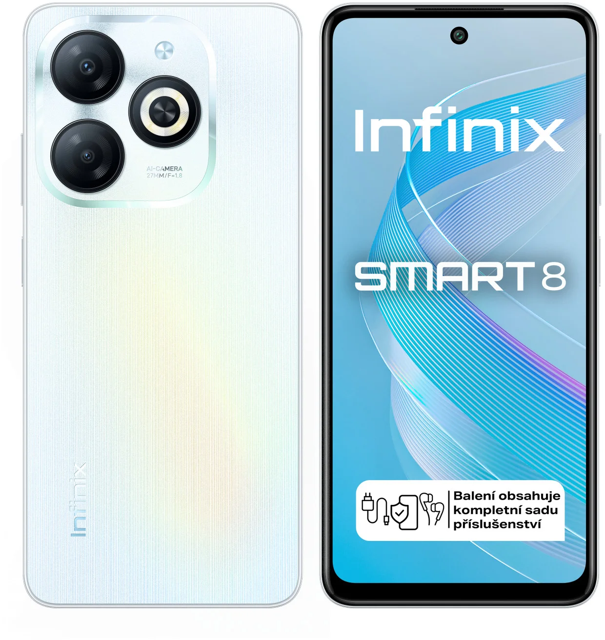 Infinix Smart 8 3+64GB Galaxy White