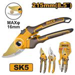 Ingco HPS0601 Záhradné nožnice 220 mm ergonomické
