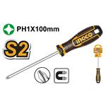 Ingco HSDPH1100 krížový skrutkovač 5x100mm PH1 S2 KLC