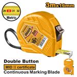 Ingco HSMT08331E Navíjací meter 3mx16mm
