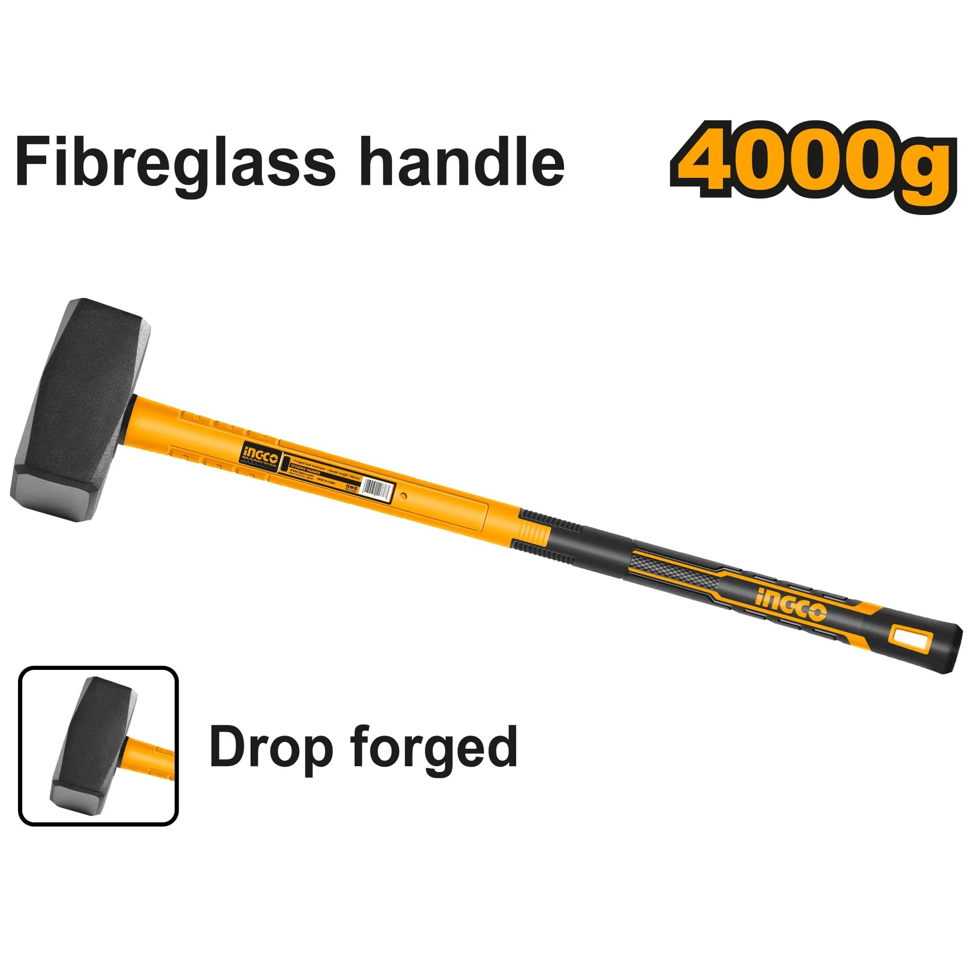 Ingco HSTH03498 Kladivo 4000g sklolaminát
